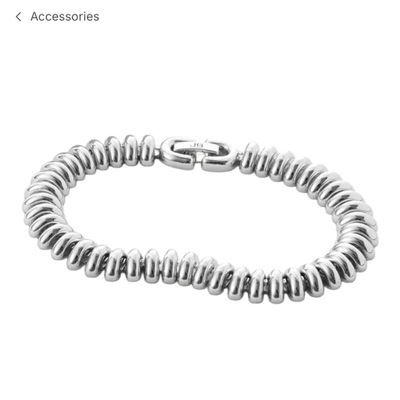 Jenny Bird Sofia Silver Bracelet 7” $150 - Picture 3 of 3